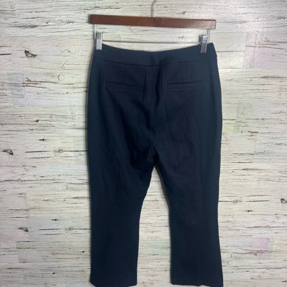 Cabi Keen Kick Flare  Pant #6043 Womens Sz 2 Navy Blue Ponte Knit - Picture 7 of 8